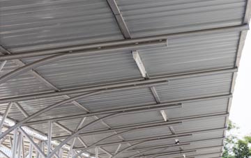 installing Flax Bourton metal roofing